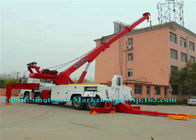 Semi Wrecker hidráulico durável do caminhão, caminhão pesado da recuperação da cidade de 25-30 toneladas