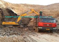 Equipamento de construção de 20 toneladas da máquina escavadora Q345, grande equipamento movente de terra hidráulico