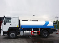Caminhão do portador de água do tanque de aço carbono, volume do petroleiro 8m3 do caminhão de 4×2 266hp Lpg