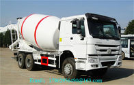 Caminhão móvel 336 HP do misturador concreto de SINOTRUK HOWO A7 com deslocamento 9.726L