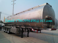 33 do reboque resistente do tanque de óleo dos reboques de Cbm material de aço inoxidável semi 304
