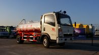 Caminhão da remoção da água de esgoto de Cbm 266HP do branco 8, caminhão de petroleiro da sução da água de esgoto do táxi HW76