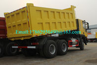 10 caminhão basculante resistente amarelo do veículo com rodas 6x4 para a solução ZZ3257N3847A do projeto de estrada