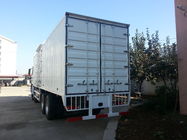 Tipo pesado condução opcional do combustível diesel do caminhão da carga da capacidade de 41-50 toneladas branca