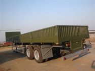 Caminhão resistente 2 da carga dos reboques de SINOTRUK 40ft semi/3 eixos com 40-60 toneladas de Cabuge