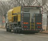 Largura pesada ZZ1317N4647C do caminhão 3800mm Spra do selo da microplaqueta do equipamento de construção do asfalto