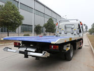 Caminhão de reboque de 6 toneladas da cama da corrediça de SINOTRUK HOWO 4x2 com corda de fio de aço de 21m