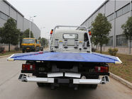 Caminhão de reboque de 6 toneladas da cama da corrediça de SINOTRUK HOWO 4x2 com corda de fio de aço de 21m