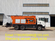 Máquina HRF-100 25000kg da pasta do asfalto do equipamento 10m3 da manutenção de estrada do betume