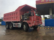 Caminhão basculante pesado de 60 toneladas do quadro rígido/transmissão diesel do caminhão basculante HW19710