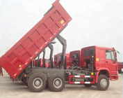 Cor opcional de 25 toneladas do caminhão de caminhão basculante de ZZ3257N3647A/caminhão basculante de Sinotruk Howo