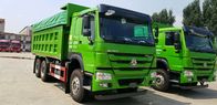 Esverdeie 10 o tipo de 20 toneladas do caminhão basculante SINOTRUK da roda RHD com direção ZF8118 alemão