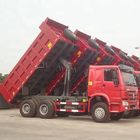 caminhão basculante de mineração 80km/H/30 toneladas de caminhão de caminhão basculante com ZF8098 ZZ3257N3847A de direção hidráulico