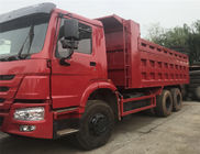 RHD que conduz o caminhão basculante de 30 toneladas, Euro 2 assentos do caminhão basculante dois de Sinotruk 6x4 Howo