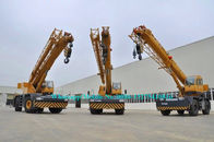 Guindaste de 60 toneladas do caminhão do crescimento do terreno áspero de XCMG para armazenar a construção baixa RT60 RT60A