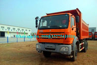 Caminhão basculante da roda do motor 10 de Weichai, caminhão basculante curto 6x4 do táxi BEIBEN