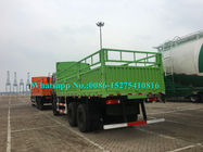Veículo pesado de 30 toneladas verde da parede lateral do caminhão da carga 6x4 380hp com motor de Weichai