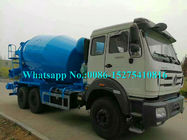 2638 caminhão concreto brandnew do misturador do trânsito do Benz 6x6 8cbm de 380hp Beiben Mercedes para o Dr. CONGO