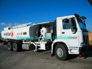 o caminhão do objetivo especial de 6x6 Howo/reabastecimento da aviação transporta 18000L 20000L 25000L