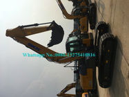 Maquinaria de construção do motor XCMG de ISUZU, certificado XE135B do CE do escavador de 13 toneladas