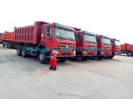 ZZ3257N3647A HOWO descarregador da descarga da mineração do veículo com rodas de 371/336 de cavalo-força 6x4 10/caminhão de caminhão basculante resistentes para transportar o minério de pedra da areia