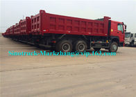 ZZ3257N3447A HOWO descarregador da descarga da mineração do veículo com rodas de 371/336 de cavalo-força 6x4 10/caminhão de caminhão basculante resistentes para transportar o minério de pedra da areia