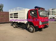 Do salvamento completo da movimentação da roda 4X4 do tigre V de FAW Jiefang caminhão especial da carga com Yuchai Engie 130HP