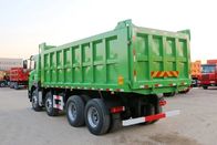 Caminhão basculante da roda de FAW 8x4 12, caminhão de caminhão basculante de 32 toneladas do caminhão basculante da cor verde