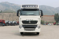 Capacidade manual 8L do motor das rodas do caminhão basculante dez do caminhão basculante de T7H 430HP 6X4