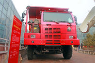 Caminhão basculante 6*4 de Sinotruk Howo da cor vermelha/30 de caminhão basculante do caminhão toneladas de descarregador da mineração