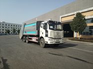 Euro 3 do caminhão do compressor do lixo de CBM da capacidade 20 de HJK5251ZYS5JF FAW 6X4/Euro 5