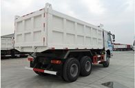 3 caminhão basculante resistente de 30 toneladas do eixo HOWO no tipo de transmissão manual do Euro 2 de África