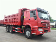 3 caminhão basculante resistente de 30 toneladas do eixo HOWO no tipo de transmissão manual do Euro 2 de África