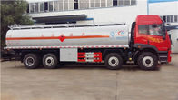 aviões móveis do caminhão de petroleiro do óleo diesel de 8*4 336hp 35CBM que reabastecem o tipo de transmissão manual