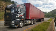 Cabeça do caminhão de reboque das rodas 6x4 de FAW JIEFANG JH6 dez para o equipamento pesado do transporte moderno