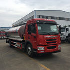 caminhão 12cbm 14cbm 10001 da distribuição do asfalto da movimentação da mão esquerda de 4x2 FAW - 15000L