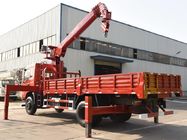 Caminhão do guindaste da carga 6x4 de Howo sino/caminhão telescópico de 10 toneladas do crescimento