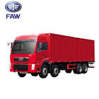 Caminhão pesado da carga de FAW J5P 8X4 para a cor vermelha do transporte industrial do transporte