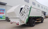 Caminhão de lixo do compressor da carga da parte traseira do veículo do objetivo especial de SINOTRUK 9cbm 12cbm 7cbm com o escaninho dos desperdícios 1.2cbm