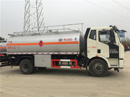 Roda de FAW 4x2 15000 litros de caminhão móvel 8450x2500x3200mm do distribuidor do combustível