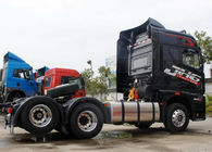 Caminhão preto do reboque de trator noun da cor com os pneus 295/80R22.5 e velocidade 115km/h máxima