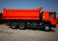 ZZ3257N3647A 6X4 371HP U - dê forma a caminhões de caminhão basculante resistentes com sistema de levantamento médio
