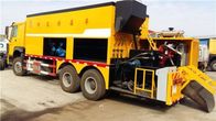caminhão do selo de pasta do asfalto 3000L com os caminhões do escaninho/construção de estradas do agregado 8m3