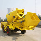 Equipamento de construção concreto do rolo dobro do cone, 1.2m3 auto - misturadores concretos de alimentação 55kw 4500kg