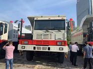Weichai 10 de 90 toneladas roda o caminhão basculante da mineração 420 3800 da distância entre o eixo dianteira e traseira do Euro 2 dos cavalos-força