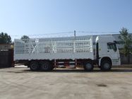 12 rodas 336 Euro pesado dois do caminhão ZZ1317N4661W da carga da estaca dos cavalos-força