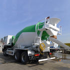 caminhão 6x4 do misturador concreto dos veículos com rodas do diesel 10 do ³ 10m com 371HP 25000KG