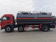 Caminhão de petroleiro químico perigoso das rodas de FAW 10 com o chassi CA1250PK2L5T3BE5A80