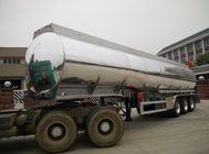 Do depósito de gasolina reboque de alumínio semi 42000 litros com eixo de BPW e peso 7500kg