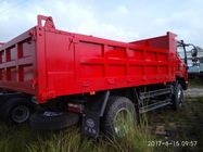 Quadro de grande resistência do dever da luz da cor vermelha do caminhão basculante do caminhão basculante de FAW 4x2